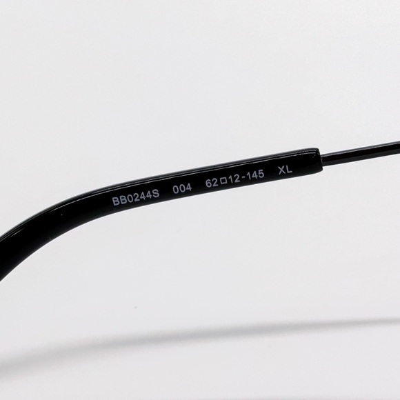 NEW BALENCIAGA BB0244S 004 AVIATOR GREY UNISEX SUNGLASSES BALENCIAGA - Picture 11 of 12